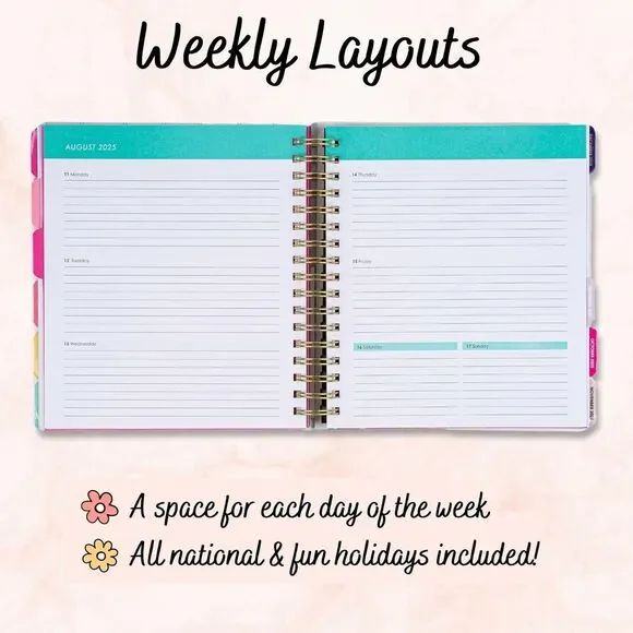 Votum 18 Month Planner 2024-2025 - July 2024- Dec 2025 Planner- Daily Weekly ... - Picture 6 of 10